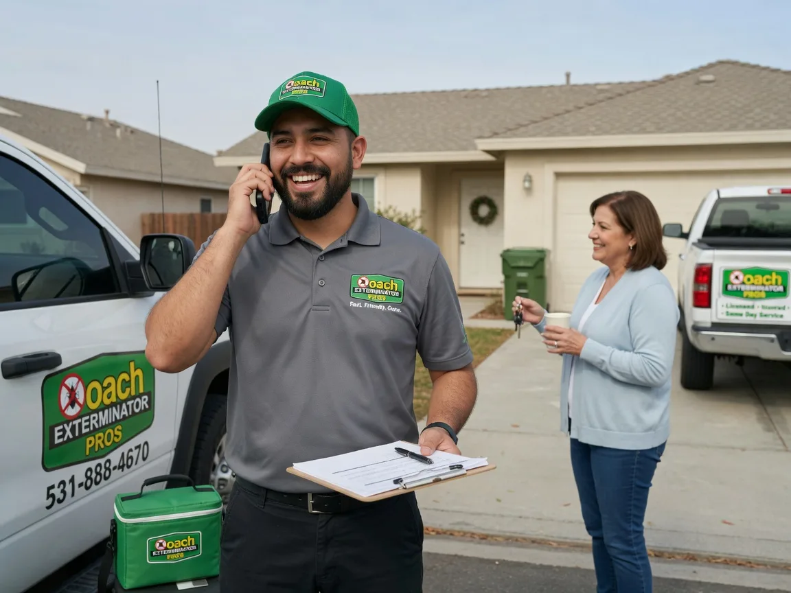Pest Control Roach Exterminator Ney, OH FAQs